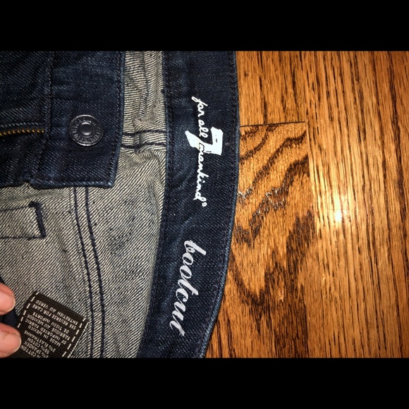 7 for All Mankind Bootcut Jeans Sz 25 - Picture 5 of 7